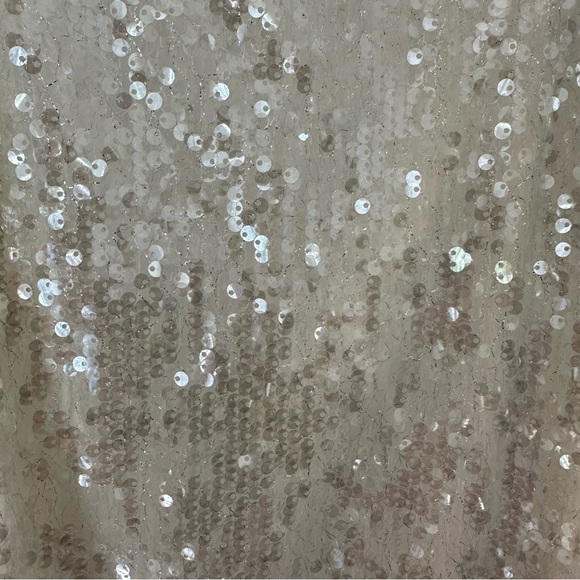 Endless Rose White Sequin Midi Dress, Size M - Picture 3 of 8